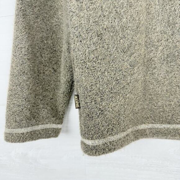 KUHL Alfpaca Fleece Pullover Sweater Mens S Outdoor Hiking Gorpcore Camping - Picture 7 of 15